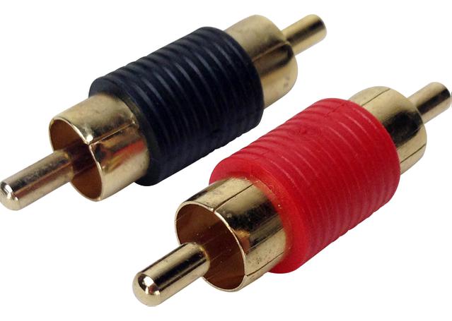 Axis RCA Male To Male Joiner Pair RCA2M