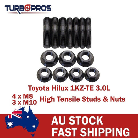 Toyota Hilux 1KZ-TE 3.0L High Tensile Turbo Charger Stud Kit