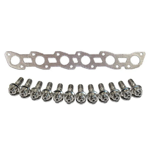 Nissan Skyline R31 2.0L Permaseal Exhaust Manifold Titanium Stud&Gasket Kit