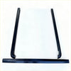 Black rubber door weather stripping seals for bedside rail covers 3 piece set textured black isuzu d-max 2024+