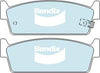 Bendix Protrans Brake Pad Set Rear DB1144 PR