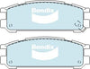 Bendix Heavy Duty Brake Pad Set Rear DB1186 HD
