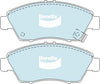Bendix General CT Brake Pad Set Front DB1286 GCT