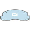 Bendix Heavy Duty Brake Pad Set Front DB1293 HD