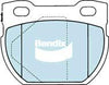 Bendix 4x4 Brake Pad Set Rear DB1306 -4WD