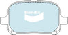 Bendix Heavy Duty Brake Pad Set Front DB1345 HD