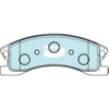 Bendix 4x4 Brake Pad Set Front DB1716 -4WD