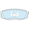 Bendix Heavy Duty Brake Pad Set Rear DB1857 HD