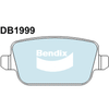 Bendix Heavy Duty Brake Pad Set Rear DB1999 HD