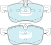 Bendix Heavy Duty Brake Pad Set Front DB2022 HD