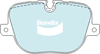Bendix Heavy Duty Brake Pad Set Rear DB2207 HD