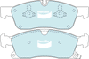 Bendix 4x4 Brake Pad Set Front DB2216 -4WD