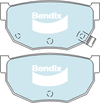 Bendix Heavy Duty Brake Pad Set Rear DB325 HD