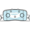 Bendix EV Hybrid Brake Pad Rear SET DB1463 EV