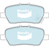 Bendix General CT Brake Pad Set Rear DB1847 GCT