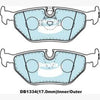 Bendix Euro Brake Pad Set Rear DB1334 Euro+