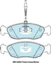 Bendix General CT Brake Pad Set Front DB1339 GCT