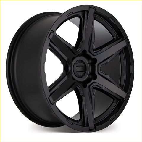 Bgw legend matt black black matte alloy wheel with five spoke design and bbs logo on central hubcap