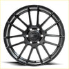Bgw shadow matt black black matte finished alloy wheel with multi spoke design and bbs logo center cap