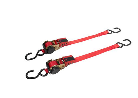 Bikeservice Retractable Ratchet Tie Down 1.8M