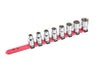 Bikeservice Socket Set 1/2In Drive 8 Piece