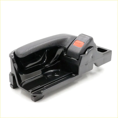 Black plastic door handle bezel for toyota hilux mk6 sr5 champ with textured grip and orange side button