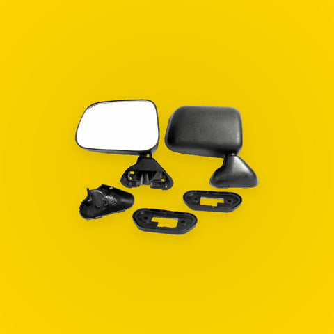 Black Door Mirror for Toyota Hilux/4Runner LH 1988-1998