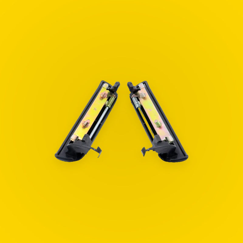 Black Outer Door Handles Set for Mazda B2000/B2200/B2600/Bravo 1980-1994
