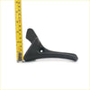 Black plastic seat adjustment lever handle with ergonomic contour and mounting hole for mitsubishi strada triton l200