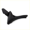 Black plastic ergonomic bicycle handlebar grip shown from the back for mitsubishi strada triton l200 seat adjustment lever