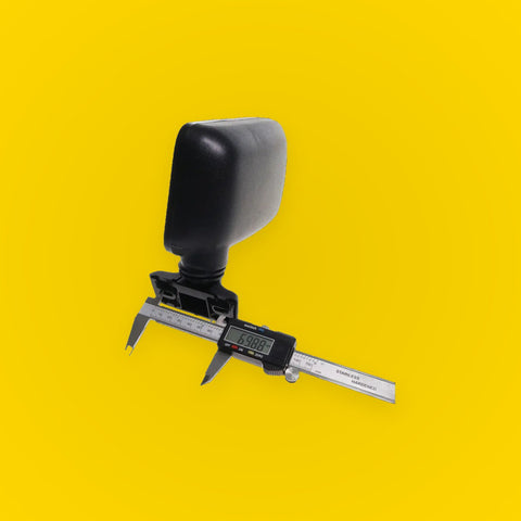Black Side Door Mirror LHS for Isuzu Faster Bedford KB250 KB280