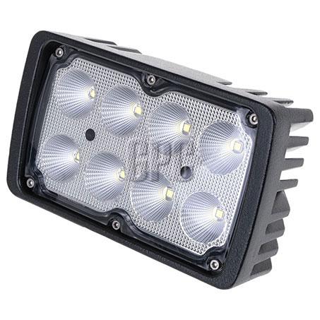 Blacktips Agricultural Rect 8 LED Work Light 40W Flood