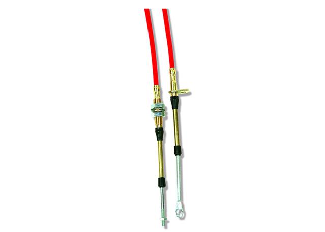 B&M Super Duty Race Shifter Cable Red 4Ft Length fits