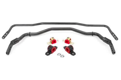 BMR Suspension SB763H BMR 15-22 S550 Mustang Sway Bar Kit with Bushings Front and Rear Black Hammert