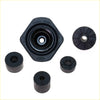 Black rubber car suspension bushings set for Nissan Datsun 720 1980-1986 body mounting base support
