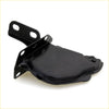 Black painted metal bonnet hinge for toyota hilux rn30 rn36 rn46 ln30 ln36 ln46 1978-1983 with curved mounting holes