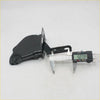 Black metal bonnet hinge for Toyota Hilux RN30 RN36 RN46 LN30 LN36 LN46 1978-1983 with sleek curved design and mounting brackets