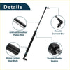 Black bonnet lift support strut for Toyota 4Runner with antirust piston rod and strong carbon steel body