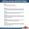 Installation manual for gas struts with step by step safety notes and diagrams for toyota 4runner bonnet lift supports