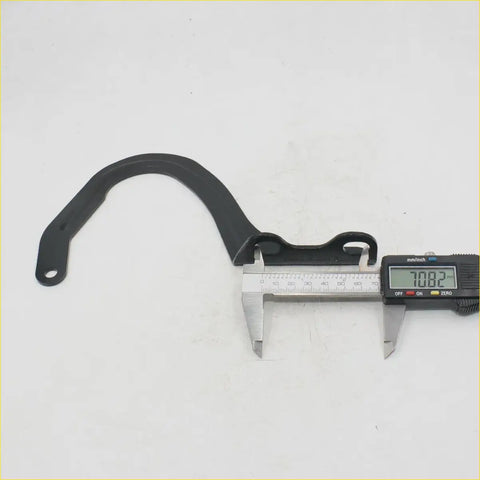 Black plastic car door handle pull grip shown from back side for bonnet lock hinge on toyota hilux 4runner 1990 to 1997