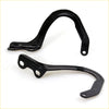 Black metal bonnet lock hinge lh for toyota hilux 4runner 1988 1997 with glossy handlebar brackets and mounting holes
