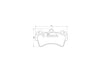 Bosch Blue Line Brake Pad Set Front BP448