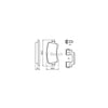 Bosch Blue Line Brake Pad Set Rear BP1149