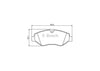 Bosch Blue Line Brake Pad Set Front BP1231