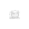Bosch Blue Line Brake Pad Set Rear BP1333