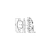 Bosch Blue Line Brake Pad Set Front BP1459