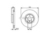 Bosch Brake Rotor Pair Front BD1318