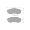 Bosch Blue Line Brake Pad Set Front DB1165BL