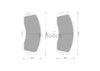 Bosch Blue Line Brake Pad Set Front DB1185BL