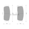 Bosch Blue Line Brake Pad Set Rear DB1231BL